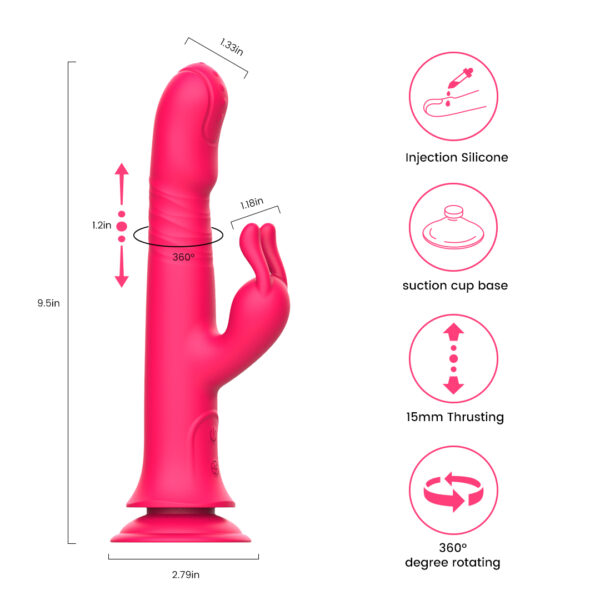 Colorful Bunny Vibrator - Image 9