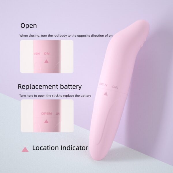 Little Dolphin Mini Convenient Female High Point Vibrator Sex Toy - Image 2