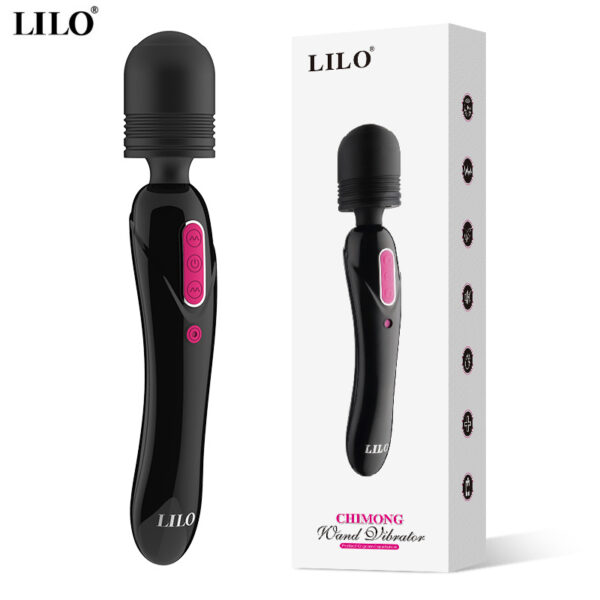 Leqi rechargeable double-headed AV stick new G-spot vibrator - Image 3